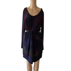 S.Y.L.K Long Sleeve Size L Cutout Dress